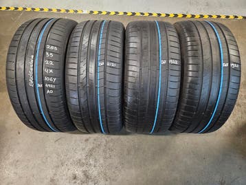 285/35/22 106Y BRIDGESTONE ZOMERBANDEN AO D22 6,5MM PROFIEL, Auto-onderdelen, Banden en Velgen, Ophalen, Gebruikt, 285 mm, Overige maten