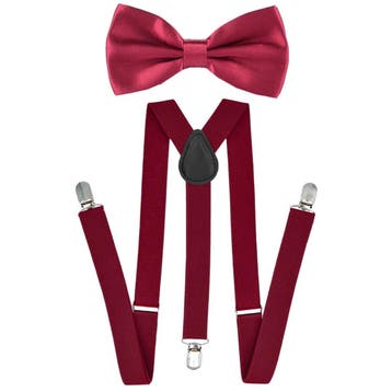 Fako Fashion - Bretels Met Vlinderstrik - Effen - 100cm -, Verzenden, Nieuw