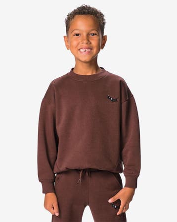 HEMA Takkie kindertrui sweatstof bordeauxrood, Verzenden, Nieuw