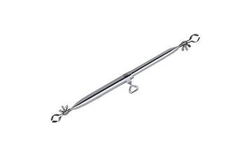 Berger Verandastang Aluminium 28mm 170-260cm - Zilver, Caravans en Kamperen, Ophalen of Verzenden, Nieuw
