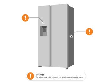 Samsung RF24BB620ES9 - Amerikaanse koelkast - French Door, Verzenden, Zo goed als nieuw