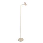 Moderne vloerlamp beige, Carlos, met schakelaar, Nieuw, Ophalen of Verzenden, Metaal, Modern