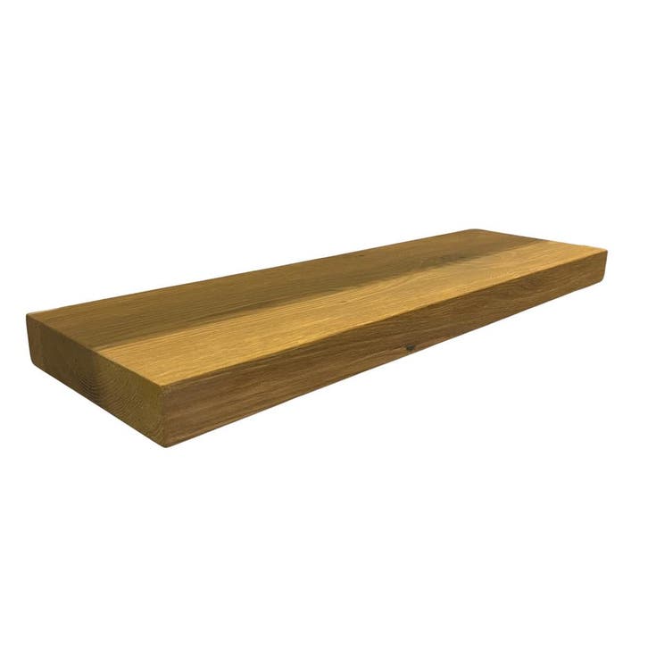 Houten wandplank - Smoked oak - Klein - 4cm dik eiken - Rech, Huis en Inrichting, Woonaccessoires | Wandplanken en Boekenplanken