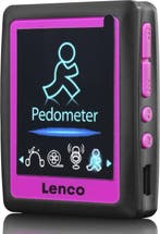 MP4-speler - 4GB - Zwart/Roze - Lenco PODO-152 Pink, Verzenden, Zo goed als nieuw