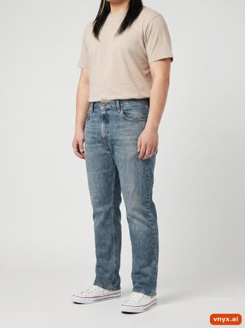 Wrangler Jeans Heren maat WW34 / L32 Blauw Vintage, Ophalen of Verzenden, Nieuw