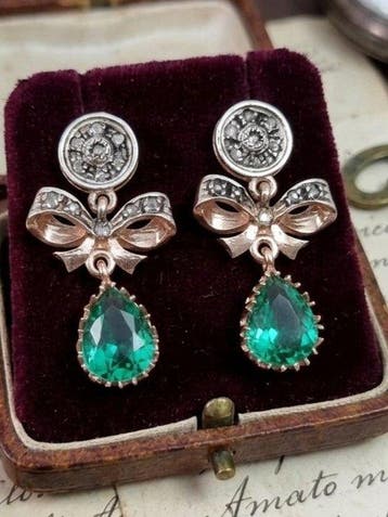 Zonder minimumprijs - Oorbellen - 9 kt. Zilver, Roségoud, Sieraden, Tassen en Uiterlijk, Oorbellen, Nieuw