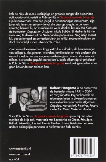 Rob de Nijs 9789027447227 R. Haagsma, Verzenden, Gelezen, R. Haagsma