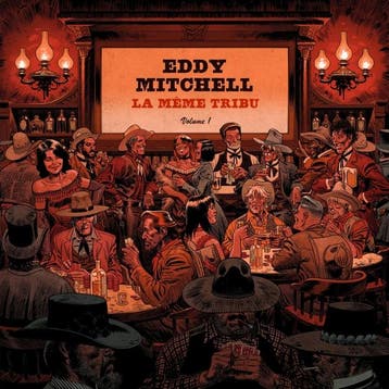 lp nieuw - eddy mitchell - La meme tribu (nieuw), Verzenden, Zo goed als nieuw, Overige formaten