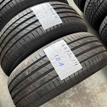 2 x Delinte 205-60-16 10AZomerbanden 7,5mm, Gebruikt, 16 inch, Band(en), Personenwagen