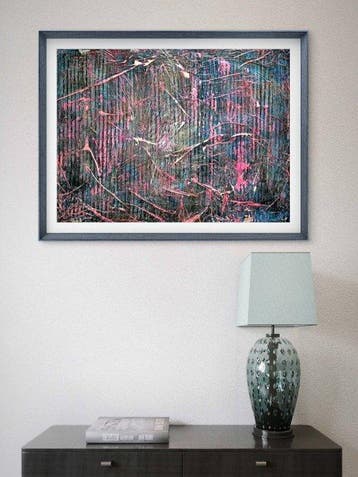 Alessio Mazzarulli - Senza titolo 226 - abstract landscape -, Antiek en Kunst