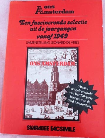 Ons amsterdam - Vries, Verzenden, Gelezen