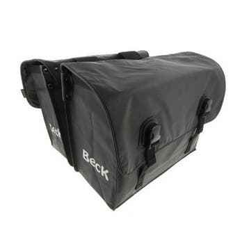 Beck Dubbele Fietstas Big Matte Black, Verzenden, Nieuw