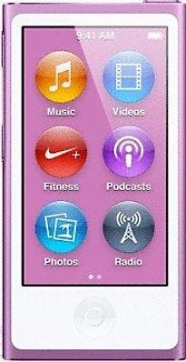 Apple iPod nano 7G 16GB paars, Audio, Tv en Foto, Mp3-spelers | Accessoires | Apple iPod, Verzenden, Zo goed als nieuw