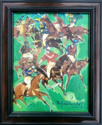 Pierre Gaillardot (1910-2002) - Polo, Antiek en Kunst, Kunst | Schilderijen | Modern