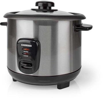 Melissa 16280023 - Rijstkoker - 1.0 l - 400 W - Antiaanbakla, Verzenden, Zo goed als nieuw