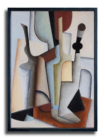 Vova Titov - Still life with bottles