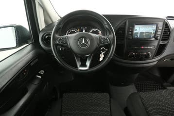Mercedes-Benz eVito Lang 66 kWh | Snelladen | SOH 97% |, Automaat, Zwart, Mercedes-Benz, Elektrisch