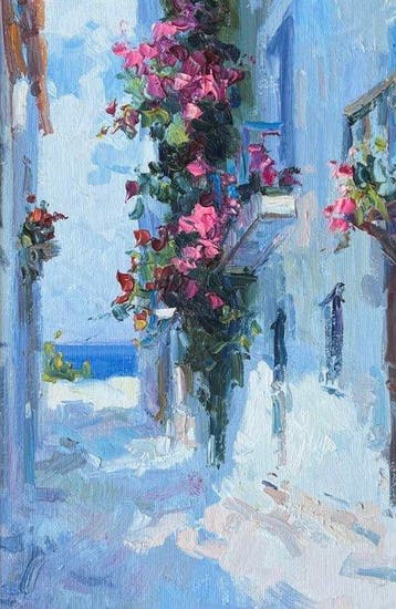 V. Yermolenko (Ukraine) - Mediterranean Street with