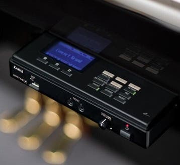 Kawai GX-2 ATX2 E/P messing silent vleugel, Muziek en Instrumenten, Piano's, Nieuw, Zwart, Vleugel