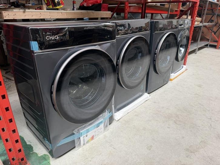 4x Wasmachine CHiQ, CW106581AX, CW07123863AX, Witgoed en Apparatuur, Wasmachines