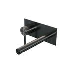 Brauer Gunmetal Carving Inbouw Wastafelmengkraan met Rechte, Ophalen of Verzenden, Nieuw