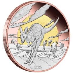 Wonders of Australia - The Outback 5 oz 2026 PROOF Double, Postzegels en Munten, Verzenden, Losse munt, Zilver