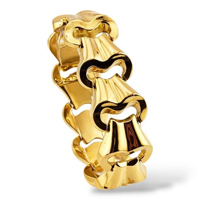 Armband - 18 karaat Exclusieve 18k geelgouden, Sieraden, Tassen en Uiterlijk, Armbanden