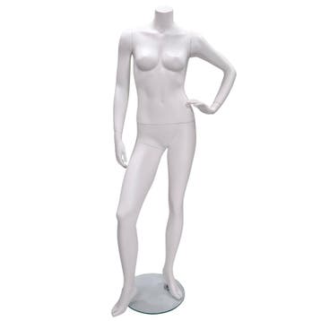 Headless Etalagepop Dame Merk Gruppo Corso OPW14 Wit EX