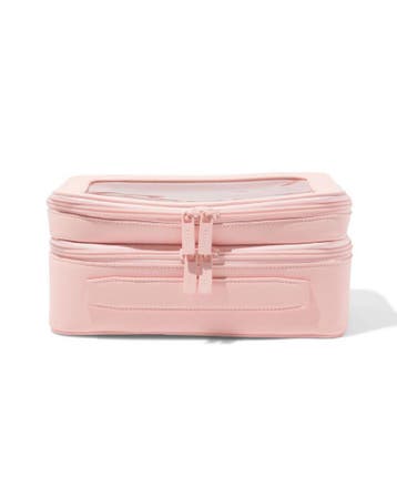 HEMA Toilettas 23x15x9cm dubbellaags transparant, Verzenden, Nieuw