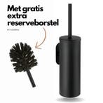 New design 2024 Wc borstel Toiletborstel Hangend Tesa Power, Ophalen of Verzenden, Nieuw, Rvs