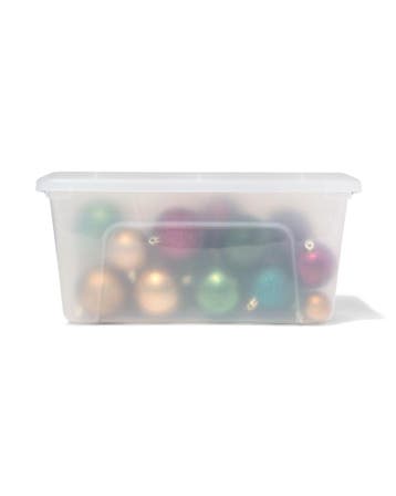 HEMA Opbergbox 15L Tokyo transparant 39.5x29x18.5 recycled, Verzenden, Nieuw