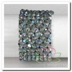 Corsage Polscorsage Classic Iridescent Black, Ophalen of Verzenden, Nieuw