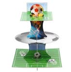 Cupcake standaard Voetbal Goal, Verzenden, Nieuw, Overige typen