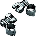 Kuryakyn Peg Mounts With 1-1/4in Magnum Quick Clamps Chrome, Ophalen of Verzenden, Nieuw