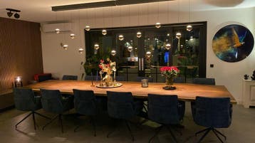 Boomstamtafel - Boomstam tafel - GROOTSTE VOORRAAD!!, Huis en Inrichting, Tafels | Eettafels, Ophalen of Verzenden, Nieuw, Overige houtsoorten