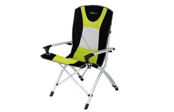 Eurotrail Lyon Campingstoel Lime/Zwart (Kampeer Stoelen), Ophalen of Verzenden, Nieuw