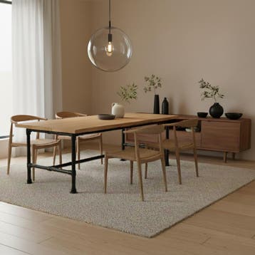 Eettafel op maat | Staal of Zwart | Elk formaat | DIY, Ophalen of Verzenden, Nieuw, Metaal