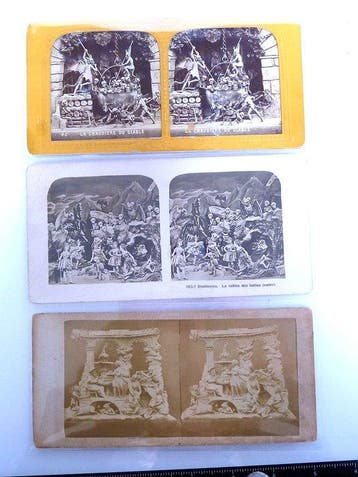 Diablerie stereoviews - La chaudiere du diable Stereoscoop, Verzamelen
