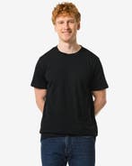 HEMA Heren t-shirt regular fit o-hals extra lang - 2 stuks, Verzenden, Nieuw