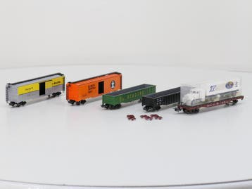 Schaal H0 Märklin 4862 USA-set goederenwagens I #10088, Wisselstroom, Overige typen, Ophalen of Verzenden, Zo goed als nieuw