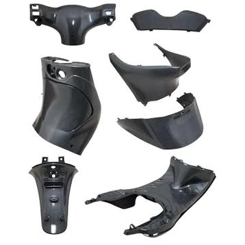 Binnenkappenset Piaggio Zip - 9 delig - Carbon Look, Ophalen of Verzenden, Nieuw