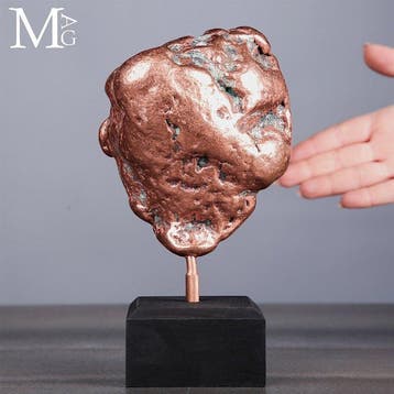 Grote natuurlijke koperen knol uit Michigan - Elegante