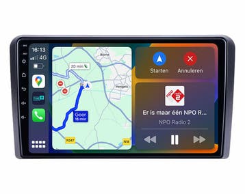 Android navigatie radio Audi A3 2003-2013, Android OS, A..., Auto diversen, Nieuw