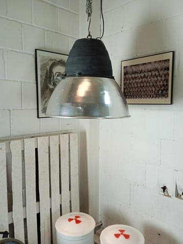 Plafondlamp - Vintage Industriële High-Bay Hanglamp -