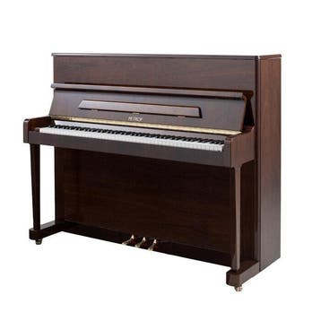 Petrof P 118 P1 PWL messing piano, Nieuw, Bruin, Piano