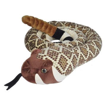 Wild Republic Texaanse ratelslang knuffel - pluche - 280 cm, Verzenden, Nieuw