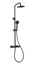 Douchekop Set Samar – Zwart Doucheset Voor Regendouche, Verzenden, Nieuw, Douche