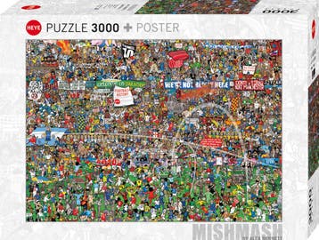 Alex Bennett - Football History (3000 stukjes) | Heye -, Verzenden, Nieuw