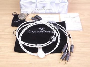 Crystal Cable Ultra2 Diamond high end audio speaker cables 1, Ophalen of Verzenden, Gebruikt, Overige kabels