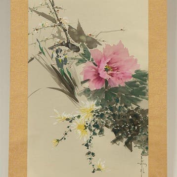 Four Seasons Flowers - Ide Gakusui  (1899-1978) - Japan